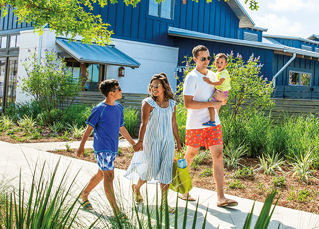 Nexton community residents walking in Summerville, SC