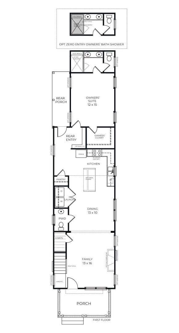 Blossom Cottage Series N first floor