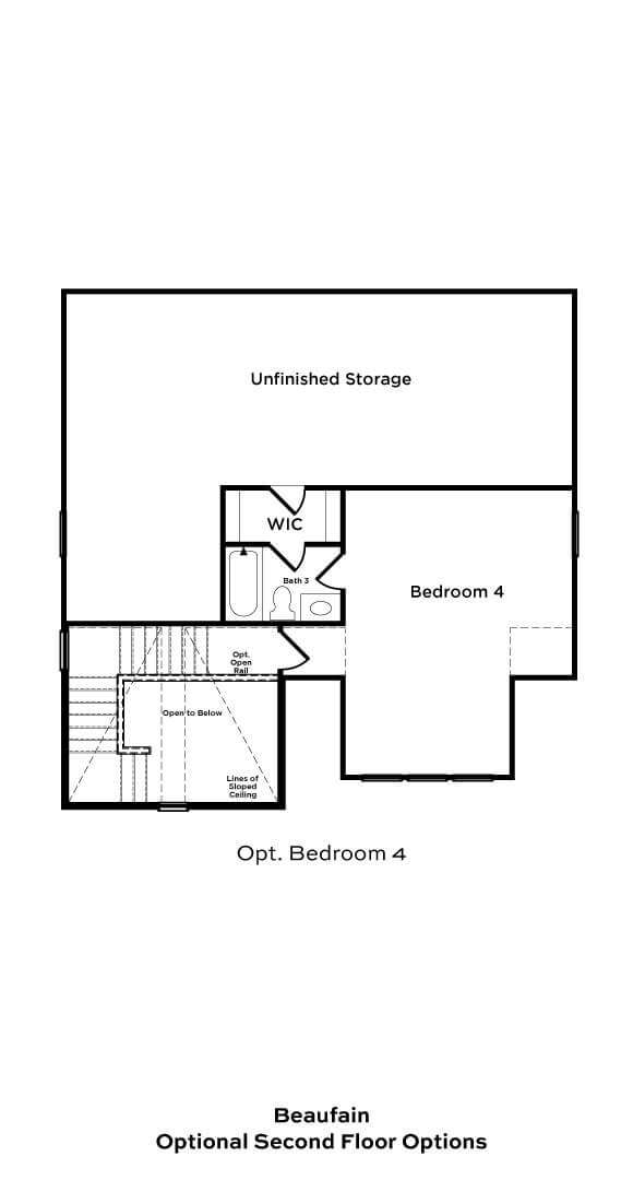 Beaufain R96 Second floor Opts