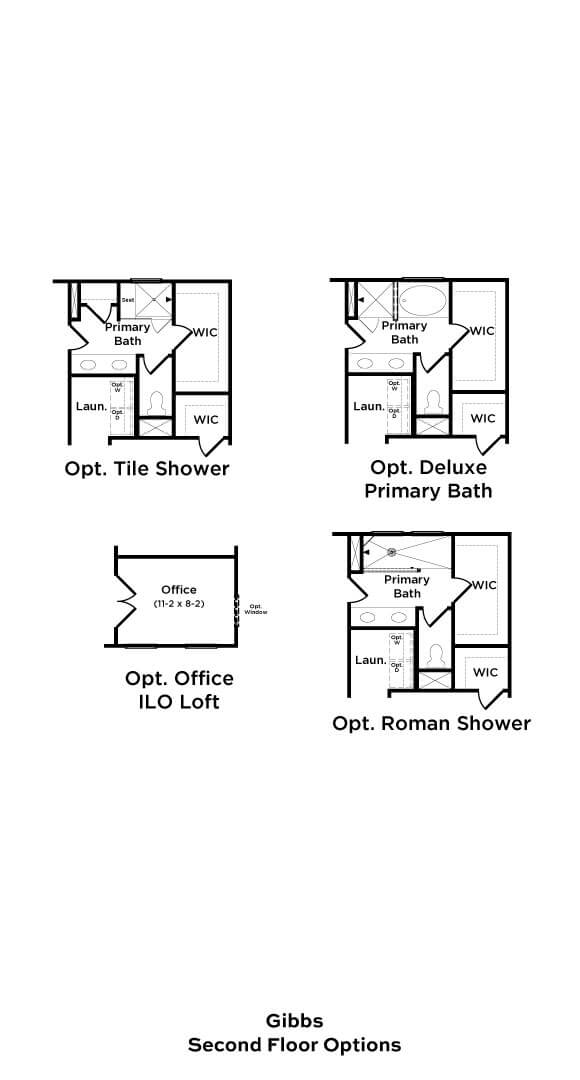 Gibbs R97 Second floor Options