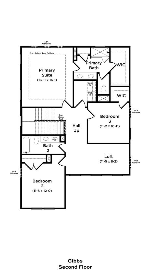 Gibbs R97 Second floor